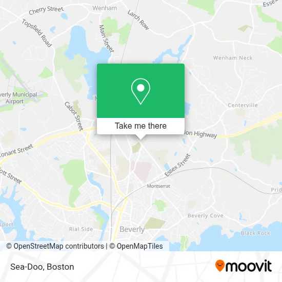 Sea-Doo map