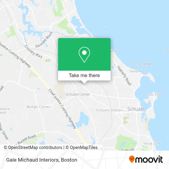 Gale Michaud Interiors map