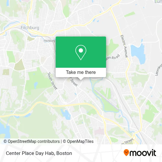 Center Place Day Hab map