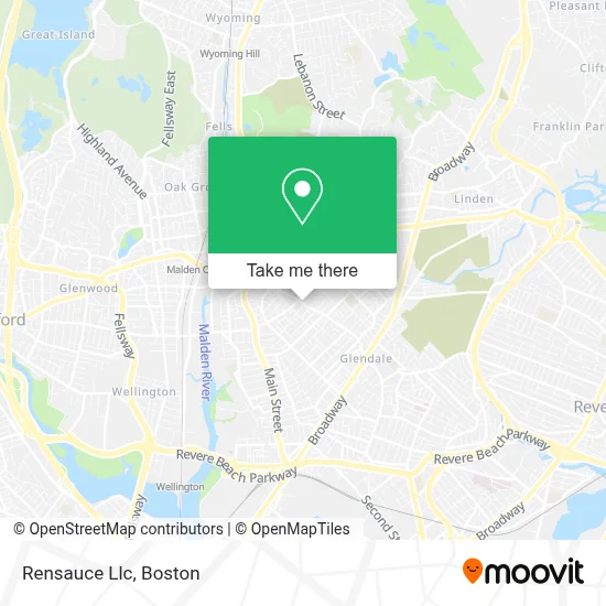 Rensauce Llc map