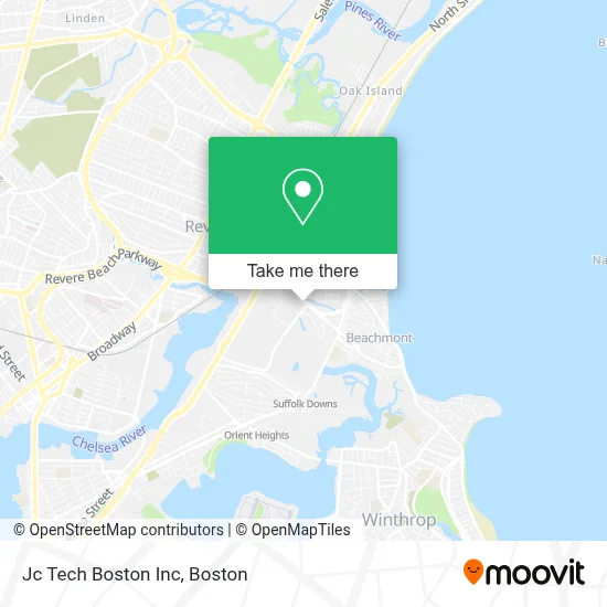 Jc Tech Boston Inc map