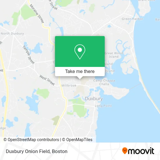 Duxbury Onion Field map