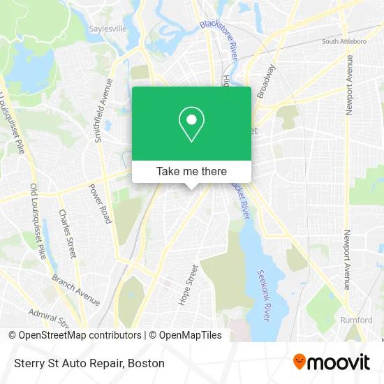 Sterry St Auto Repair map