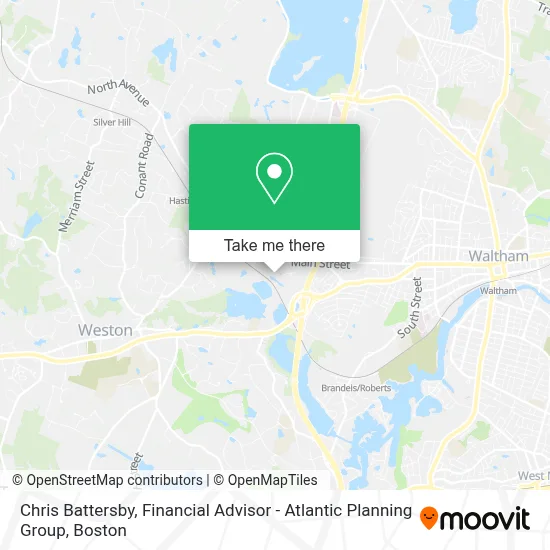 Chris Battersby, Financial Advisor - Atlantic Planning Group map