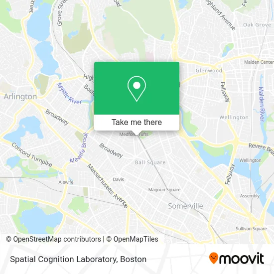 Spatial Cognition Laboratory map