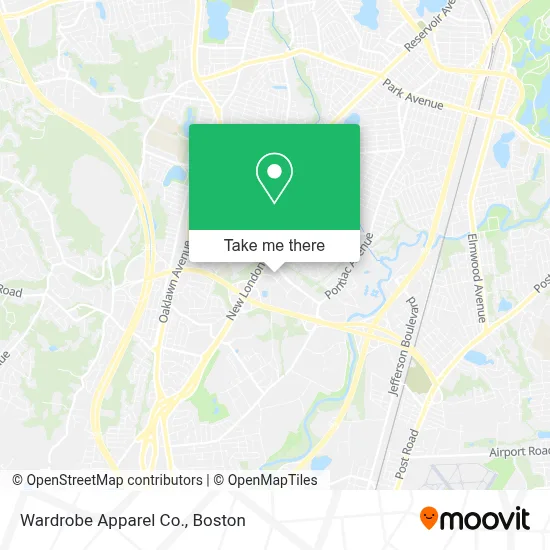 Wardrobe Apparel Co. map