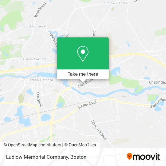 Ludlow Memorial Company map