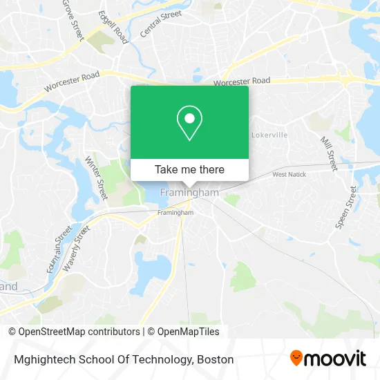 Mghightech School Of Technology map