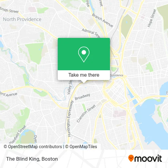 The Blind King map
