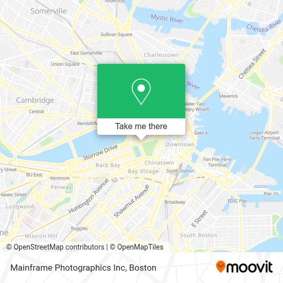 Mainframe Photographics Inc map