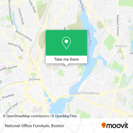 National Office Furniture map