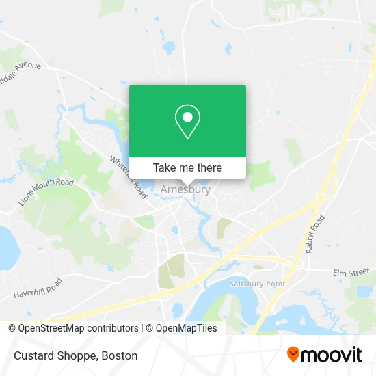 Custard Shoppe map