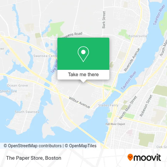 The Paper Store map