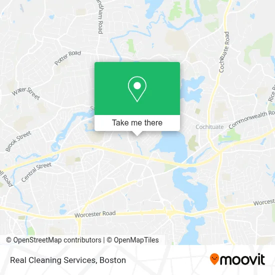 Real Cleaning Services map