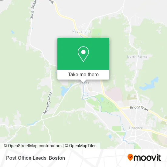 Post Office-Leeds map
