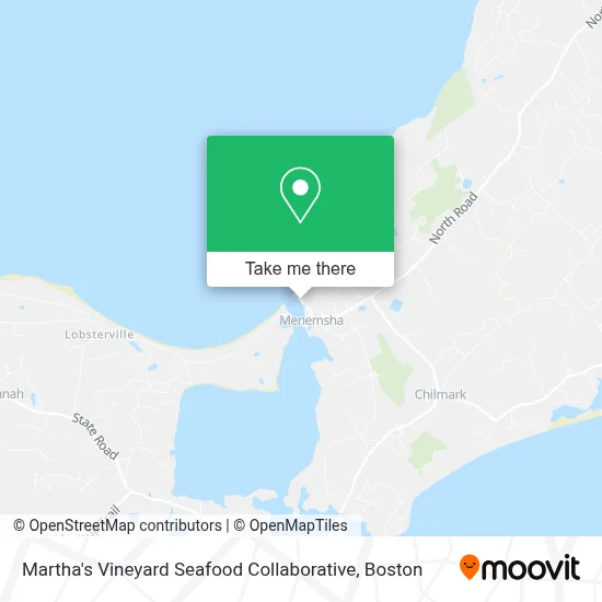 Martha's Vineyard Seafood Collaborative map