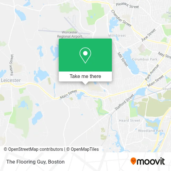 The Flooring Guy map