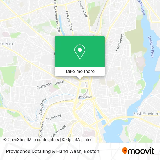 Providence Detailing & Hand Wash map