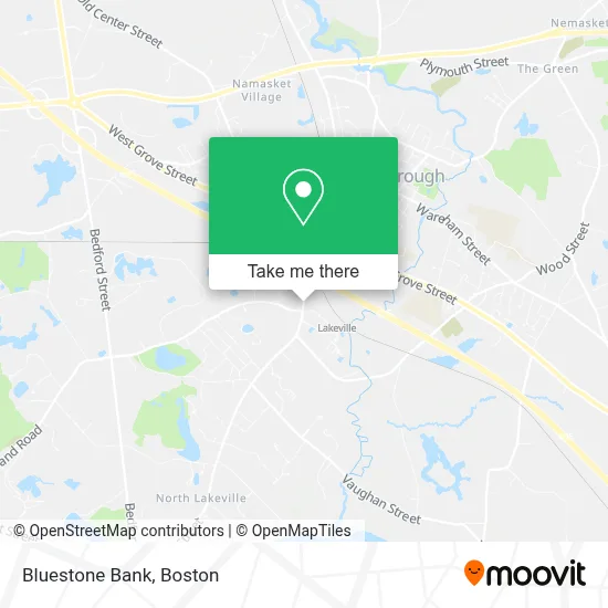 Bluestone Bank map