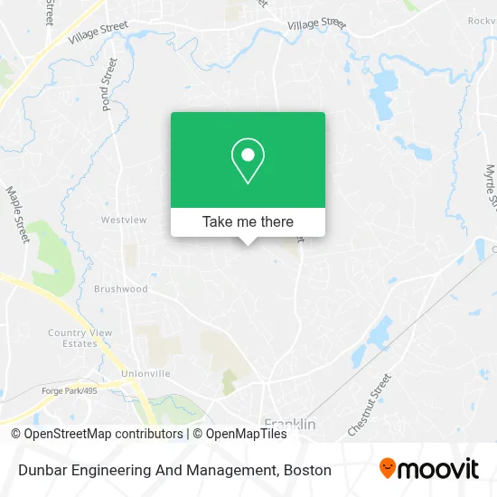 Dunbar Engineering And Management map