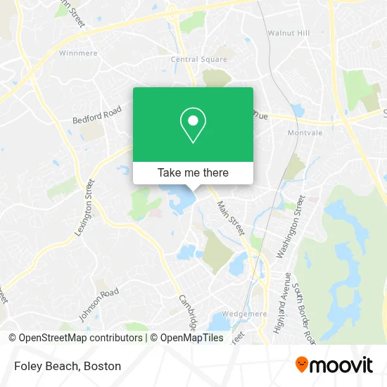 Foley Beach map