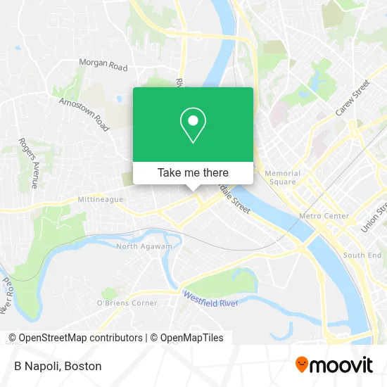 B Napoli map