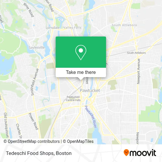 Tedeschi Food Shops map