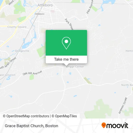 Grace Baptist Church map