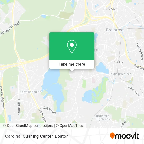 Cardinal Cushing Center map