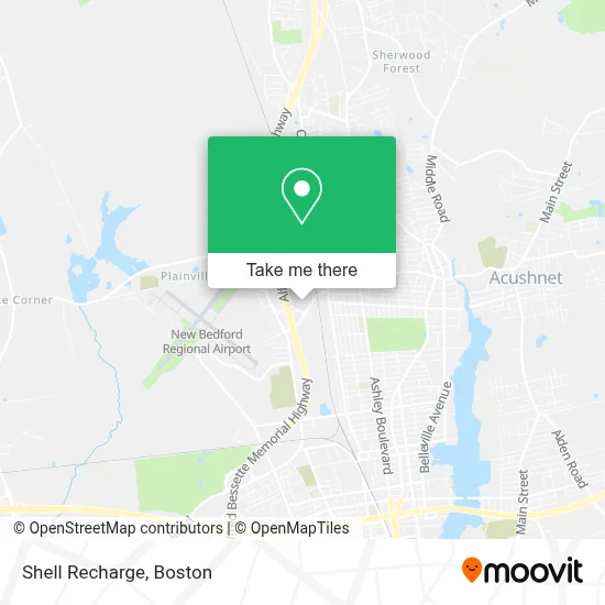 Shell Recharge map