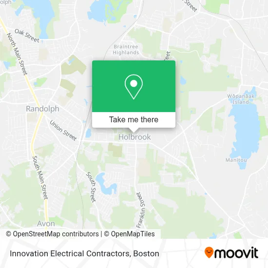 Innovation Electrical Contractors map