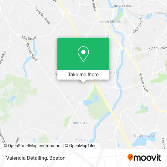Valencia Detailing map