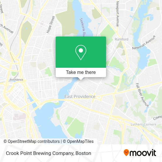 Crook Point Brewing Company map