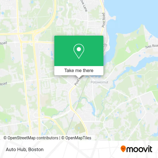 Auto Hub map