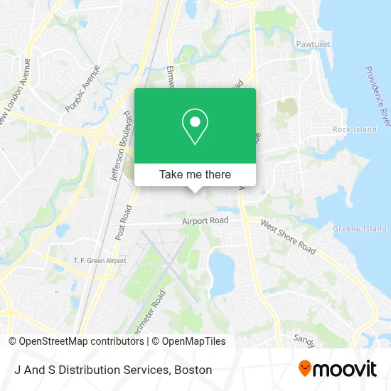 J And S Distribution Services map