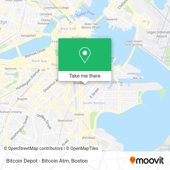 Bitcoin Depot - Bitcoin Atm map