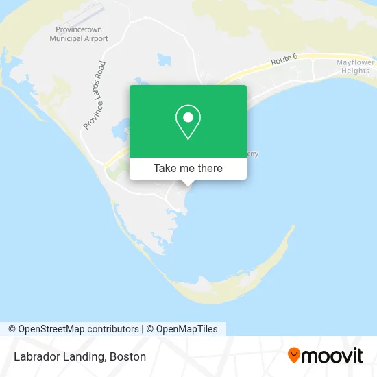 Labrador Landing map
