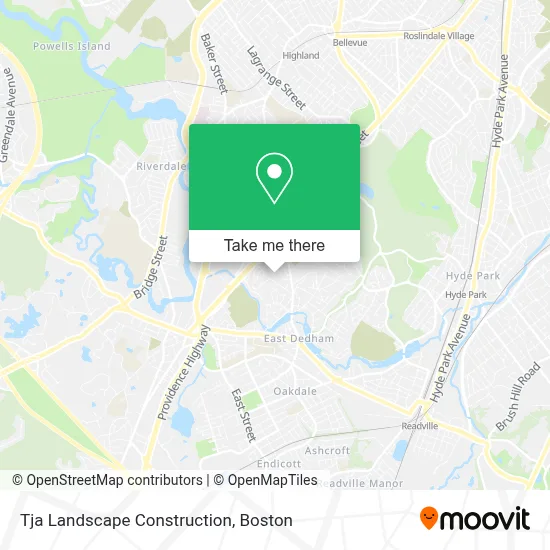 Tja Landscape Construction map