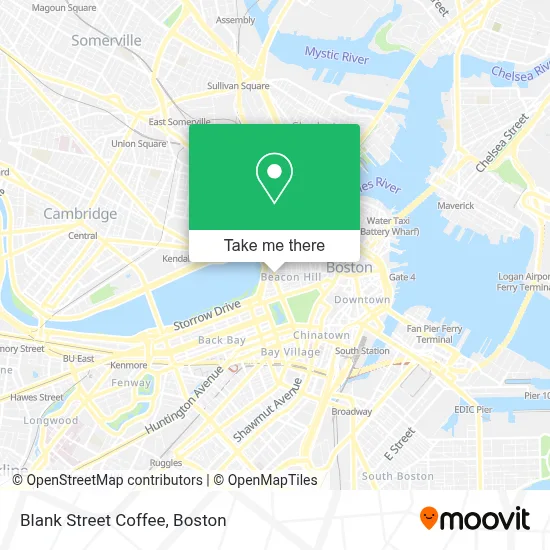 Blank Street Coffee map