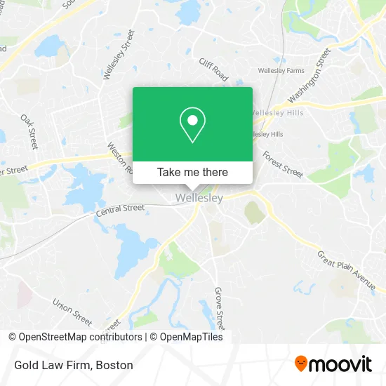 Gold Law Firm map