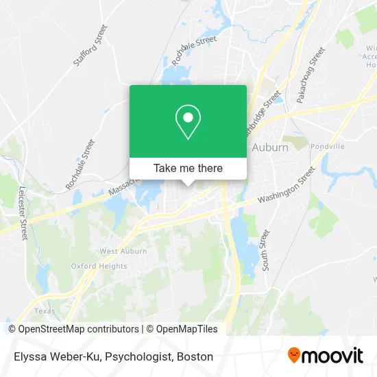 Elyssa Weber-Ku, Psychologist map