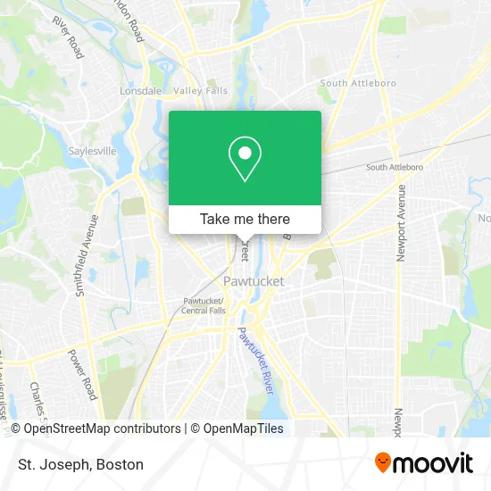 St. Joseph map