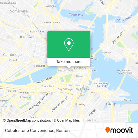 Cobblestone Convenience map