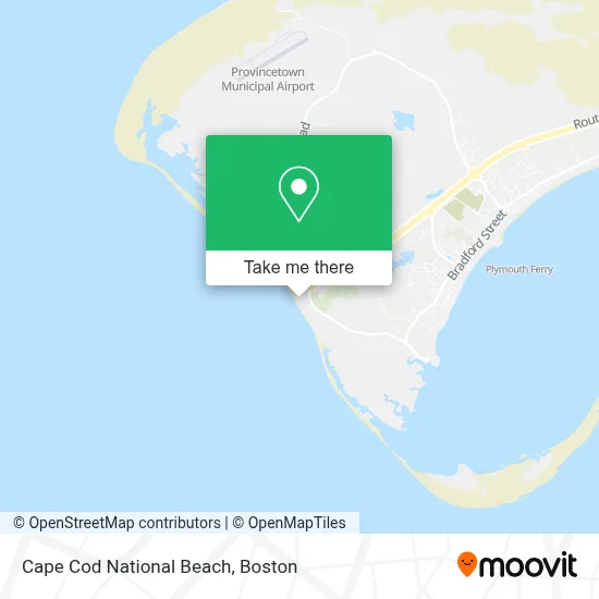 Cape Cod National Beach map