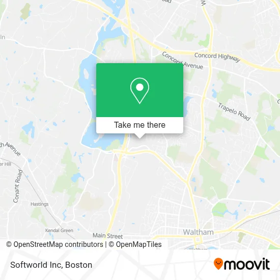 Softworld Inc map