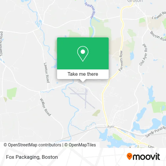 Fox Packaging map