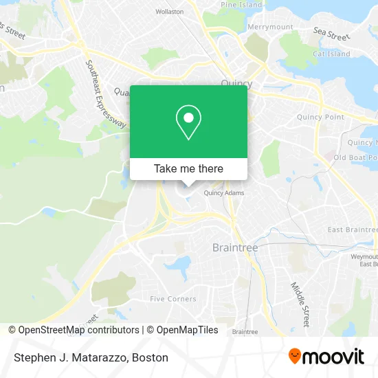 Stephen J. Matarazzo map