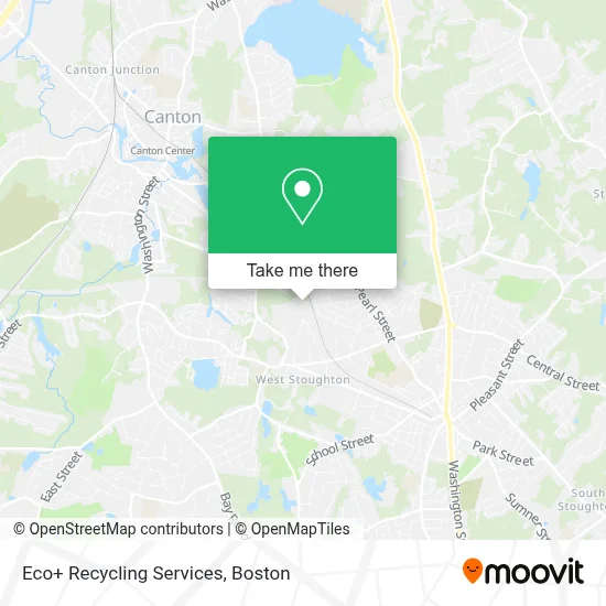 Eco+ Recycling Services map