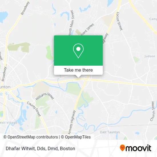 Dhafar Witwit, Dds, Dmd map