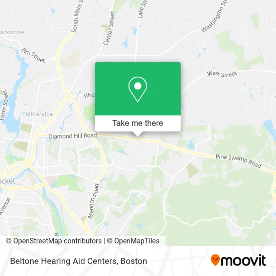 Beltone Hearing Aid Centers map